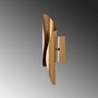 Opviq Flare - 15357 Lámpara de Pared de Metal Dorada